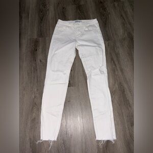 Just Black | White Distressed Jeans